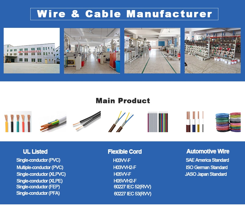 60227 IEC 02 RV Cable 450/750V Bare Copper Conductor 1.5mm 2.5mm 4mm 6mm 8mm PVC Insulated Single Core House Electric Wire